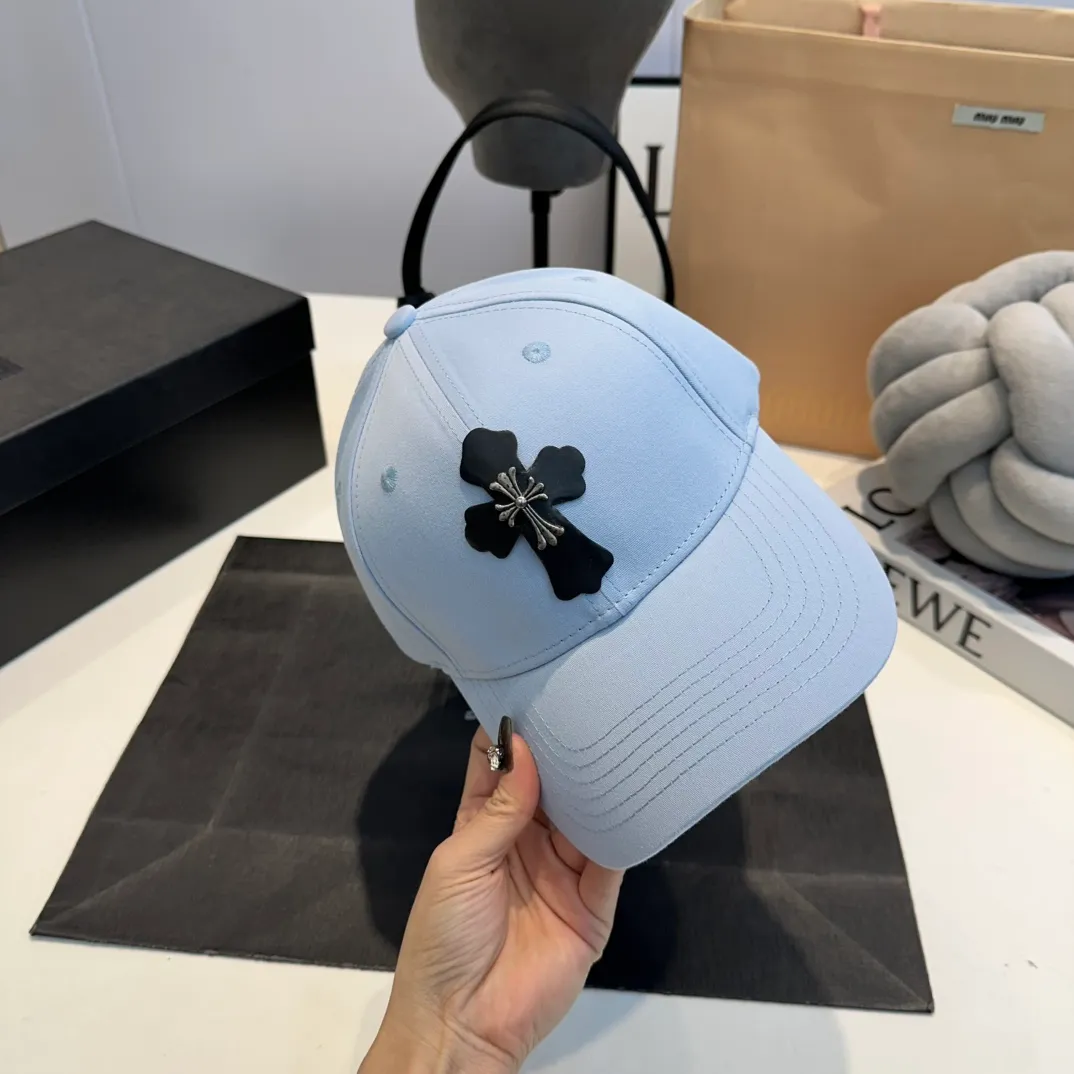 P56 Crow Heart baseball cap, retro peaked cap, head circumference 57.cm